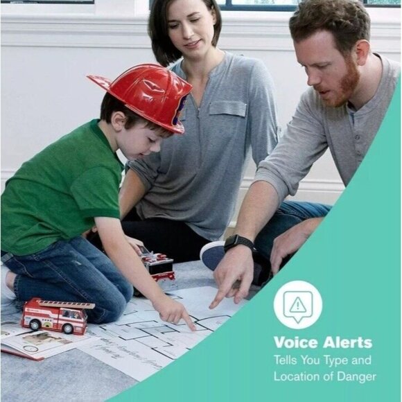 First Alert Smoke & Carbon Monoxide Alarm Battery Powered w/ Voice Alert - Picture 7 of 7